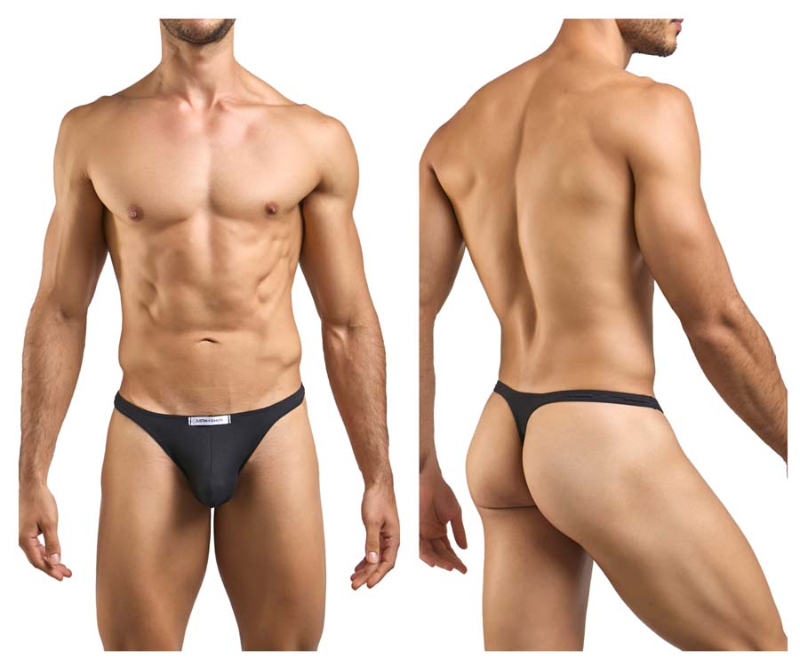 [JUSTIN+SIMON] Classic Thongs Peach Black (XSJ03)